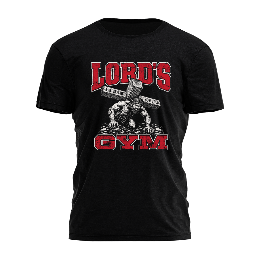 The Lord's Gym - the Sin of the World Tee - 3794