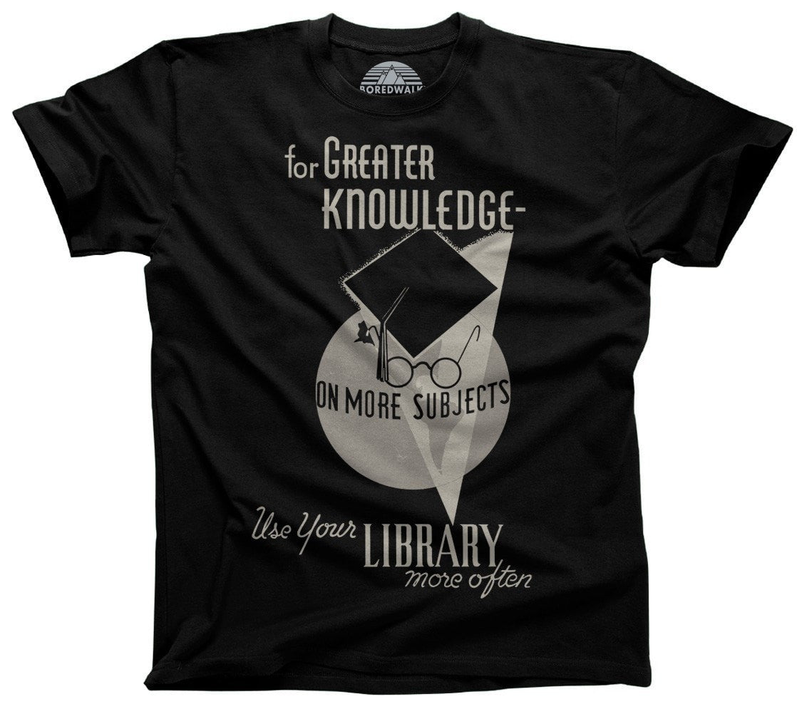 Men's Visit Your Library Vintage T-Shirt