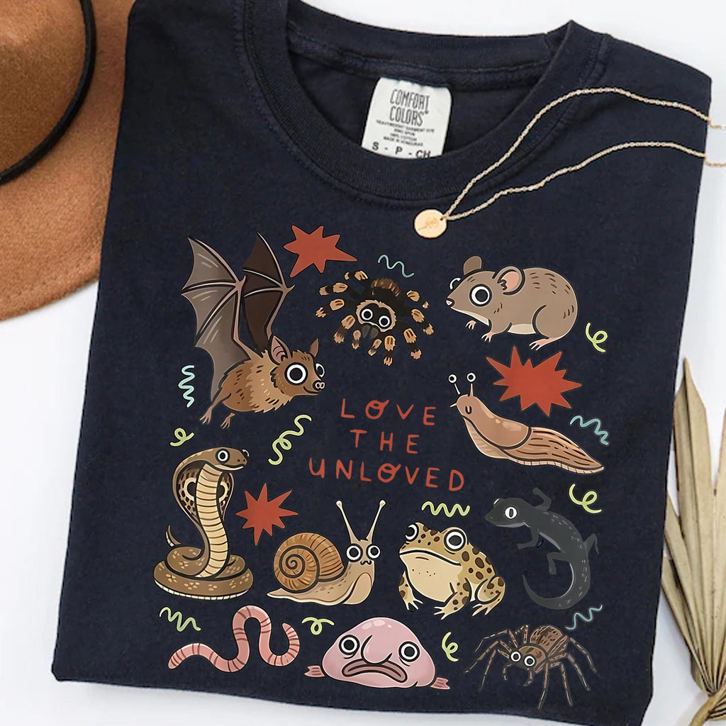 Love Unloved Comfort Colors Weird Animal Tee Retro Entomology Science Nerd Tee Bug Lover Biology Teacher Tee (2)