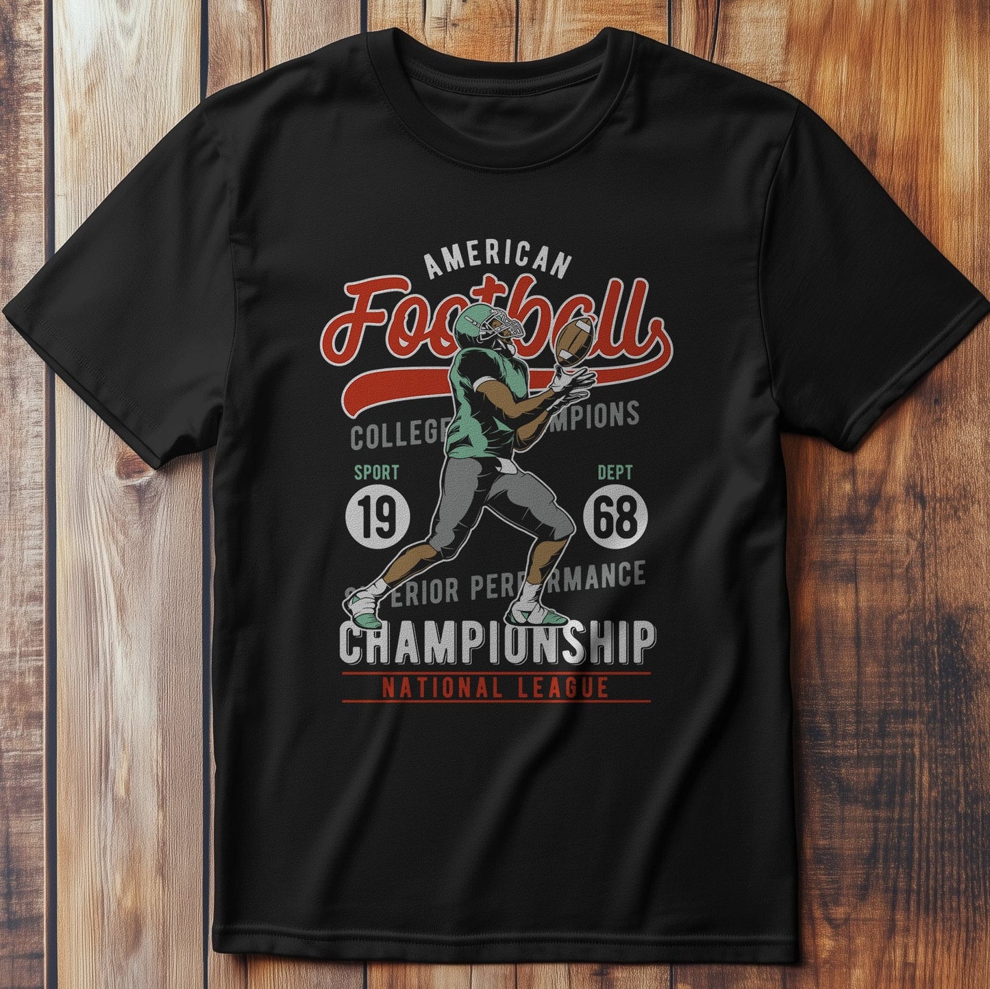 Touchdown Delight! American Football T-shirt