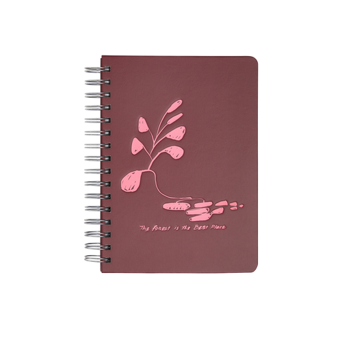 Alexander Calder "the Forest Is the Best Place" Wire-O Notebook