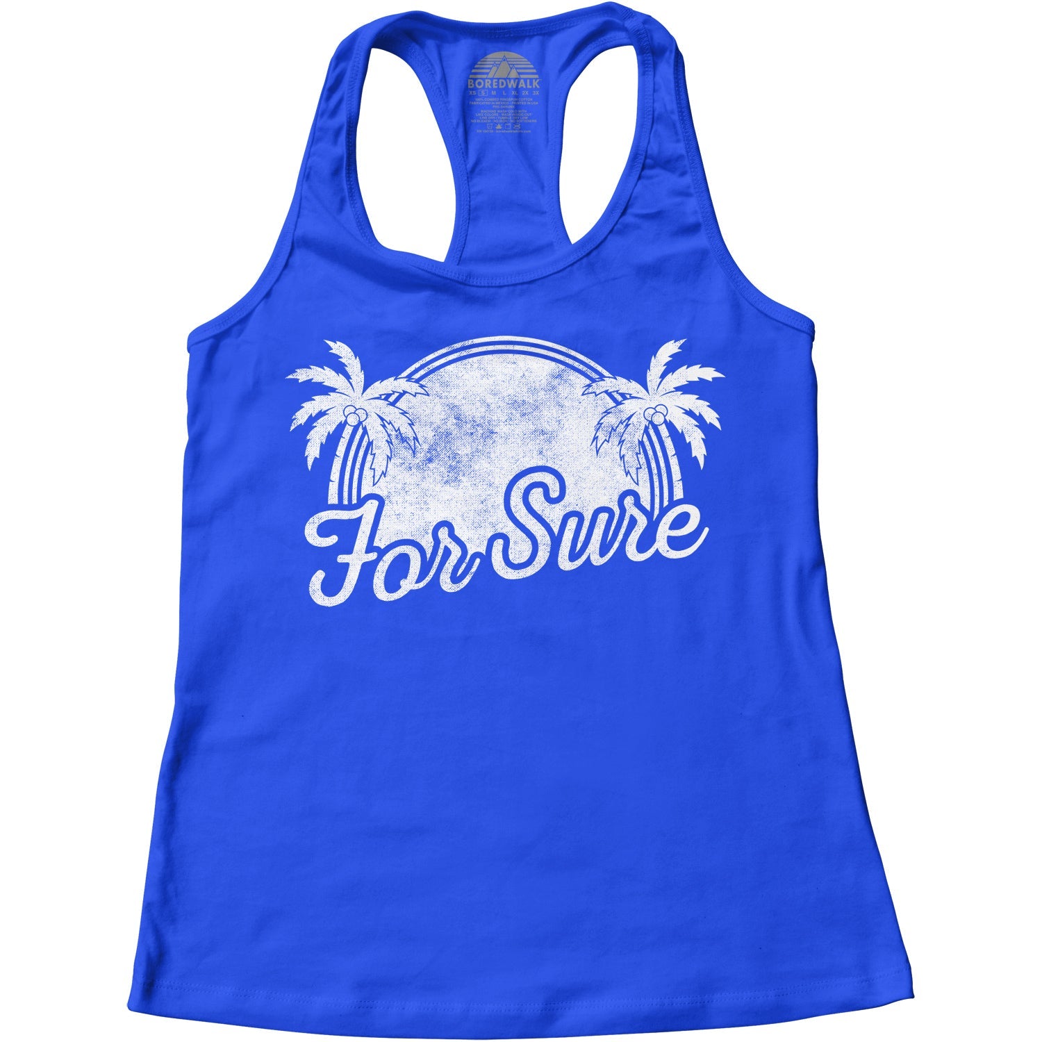 Women's For Sure Racerback Tank Top
