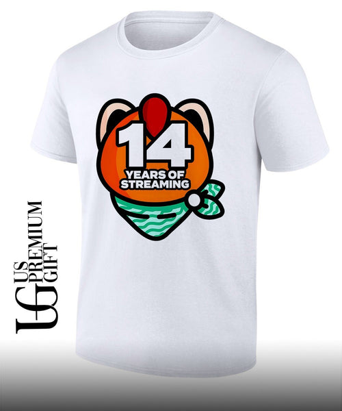 14 Years Of Streaming shirt