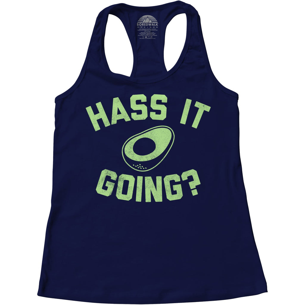 Women's Hass It Going Avocado Racerback Tank Top