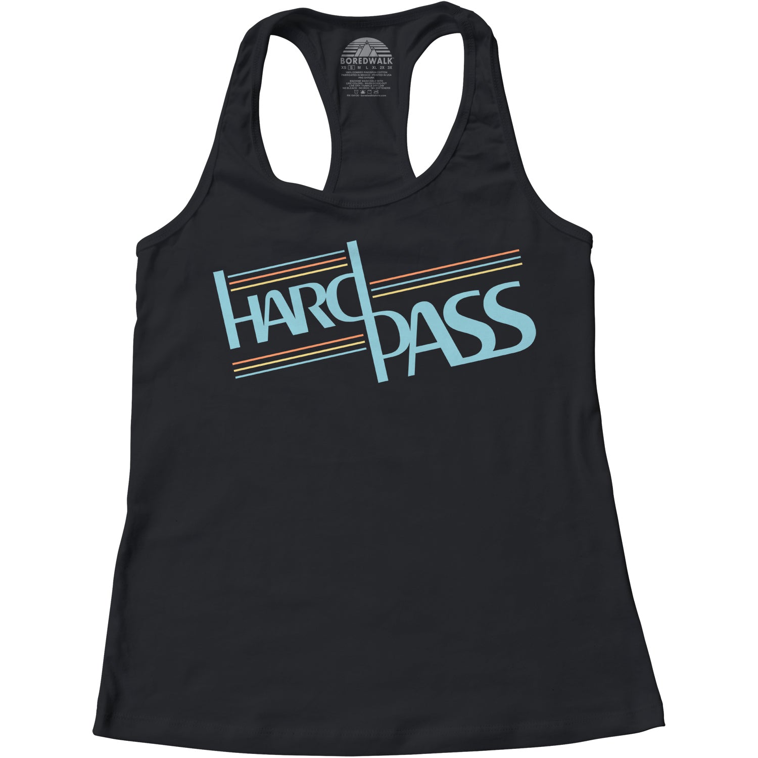 Women's Hard Pass Racerback Tank Top