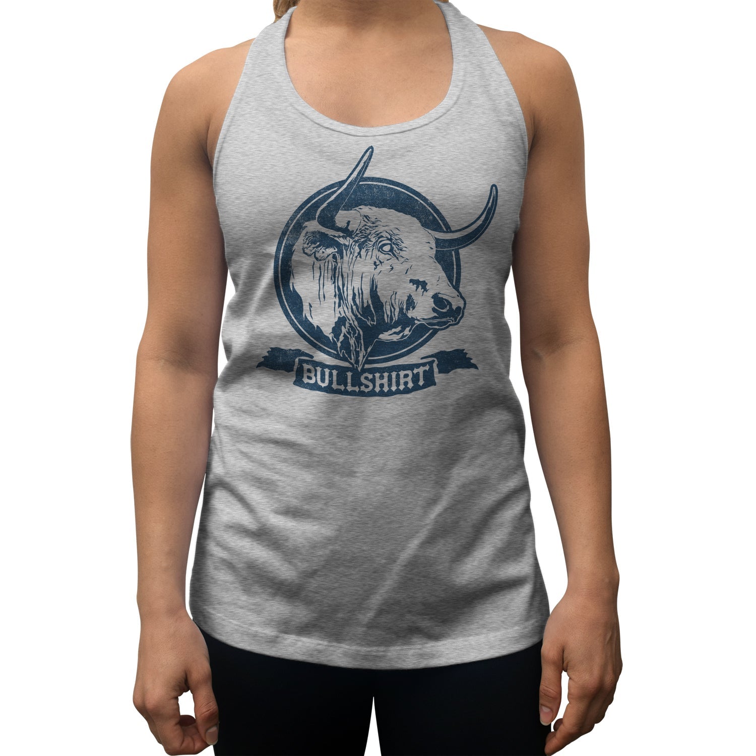 Women's Bull Shirt Racerback Tank Top