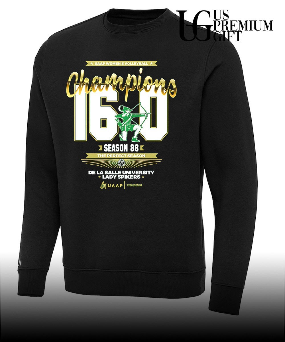 16-0 De La Salle University Lady Spikers UAAP Season 88 Women’s Volleyball Champions shirt