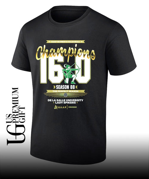16-0 De La Salle University Lady Spikers UAAP Season 88 Women’s Volleyball Champions shirt