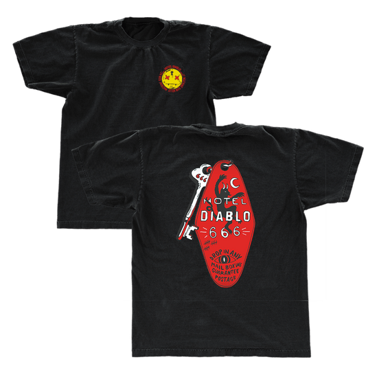 MGK Merch Hotel Diablo Key T-Shirt Machine Gun Kelly Merchandise Dad Gifts For Father's Day 2025