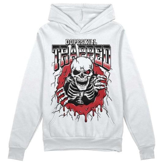 Red Taxi 12s DopeSkill Hoodie Sweatshirt Trapped Halloween Graphic