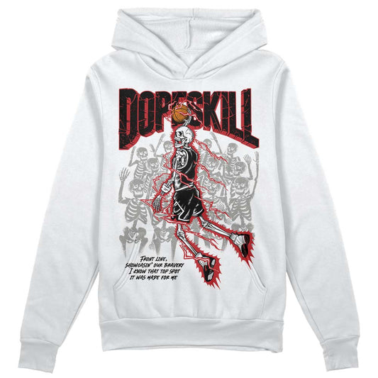 Red Taxi 12s DopeSkill Hoodie Sweatshirt Thunder Dunk Graphic