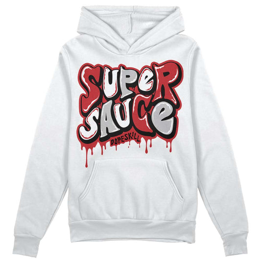 Red Taxi 12s DopeSkill Hoodie Sweatshirt Super Sauce Graphic
