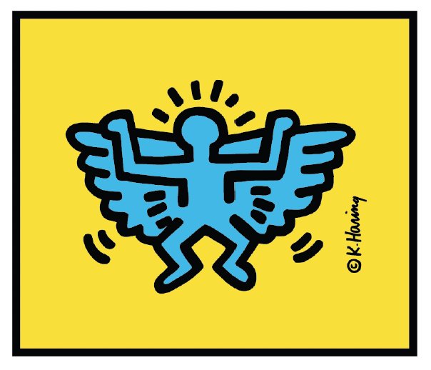 Pop Shop "Angel" Magnet, Yellow