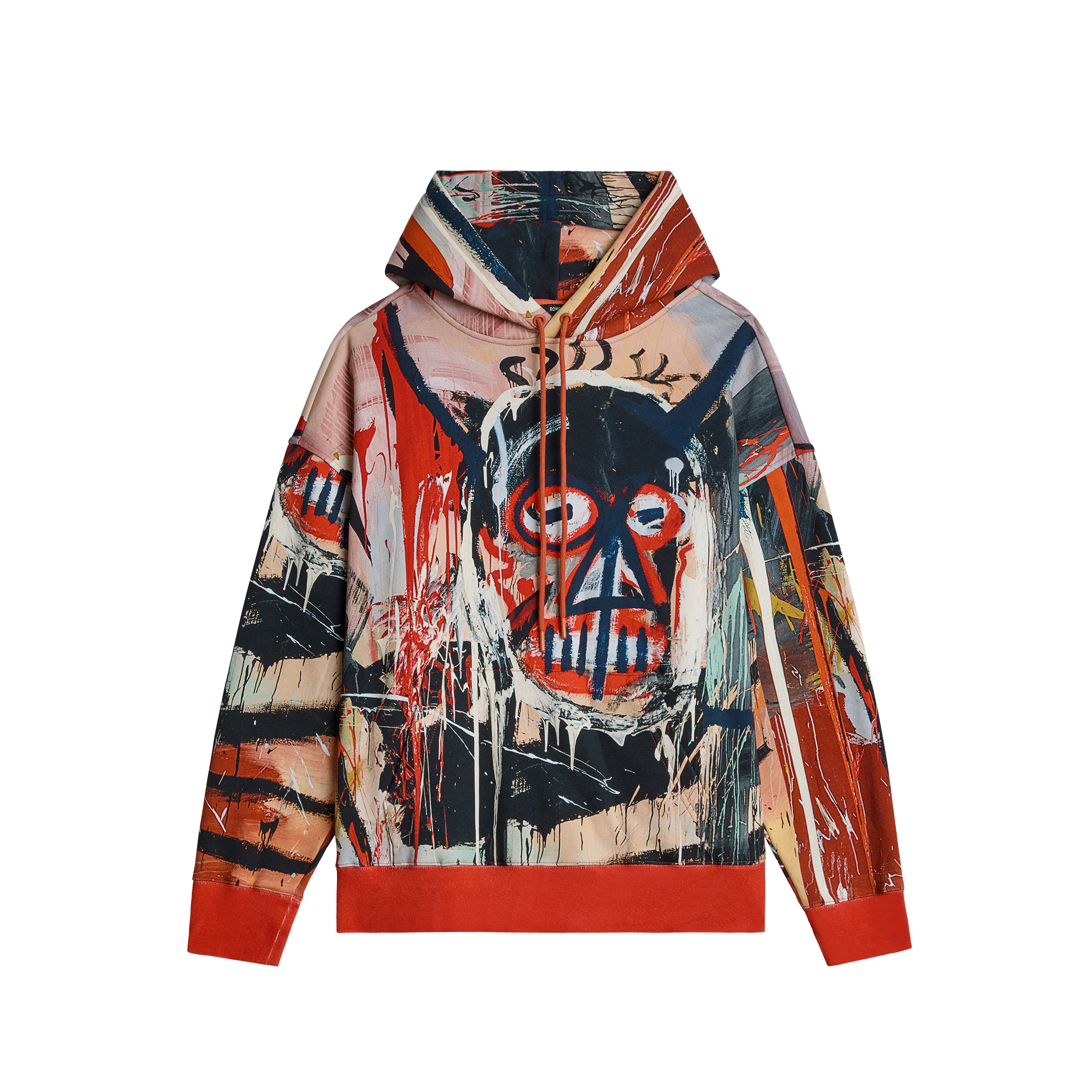 Jean-Michel Basquiat “Untitled, 1982 (Devil)” All-Over Print Hoodie
