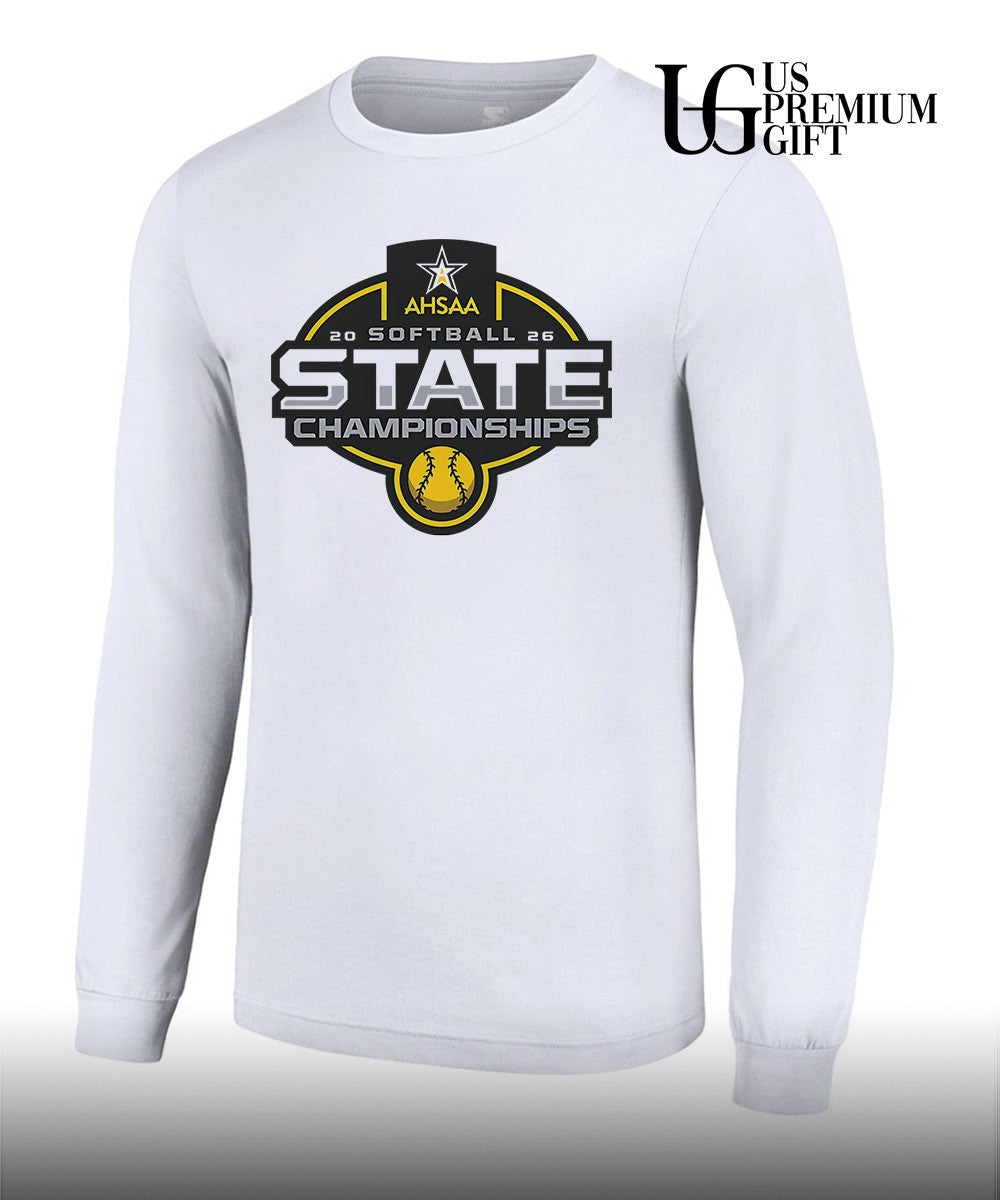 2026 AHSAA Softball State Championships logo T-shirt