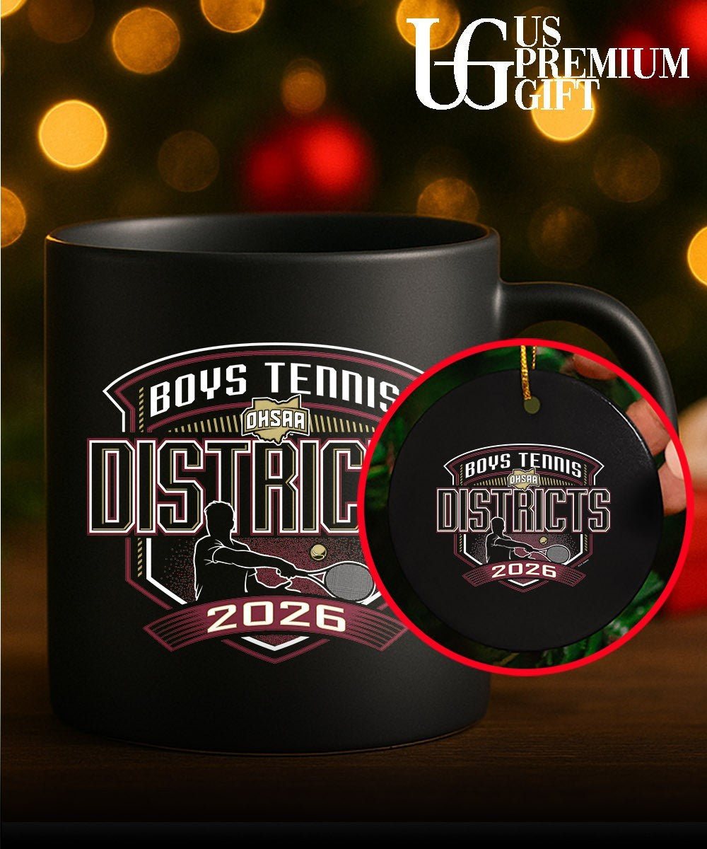 2026 Boys Tennis Districts OHSAA shirt