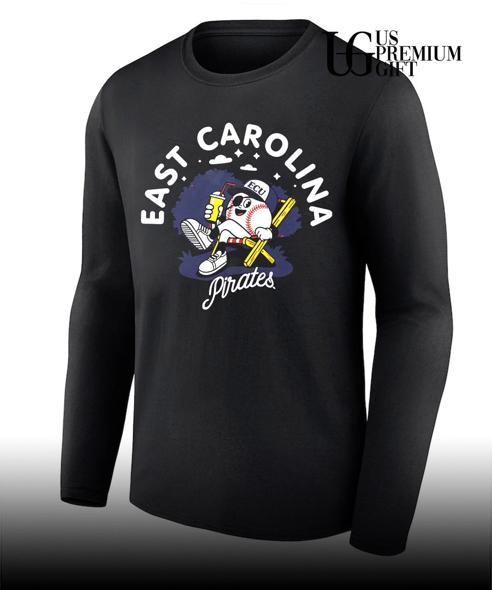 2026 ECU Cartoon Baseball shirt