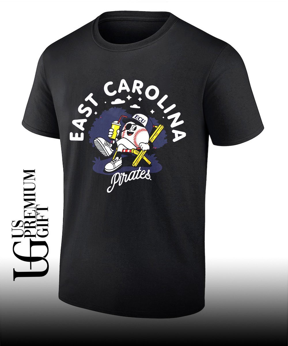 2026 ECU Cartoon Baseball shirt