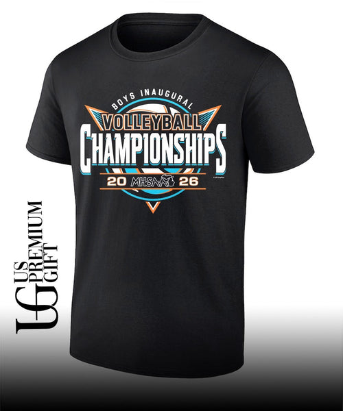 2026 MHSAA Boys Inaugural Volleyball Championships shirt