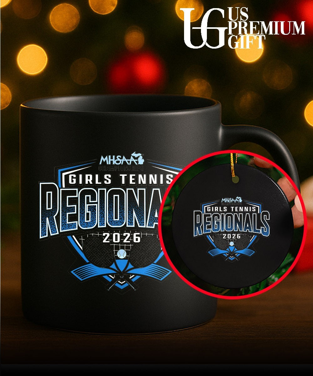 2026 MHSAA Girls Tennis Regionals shirt