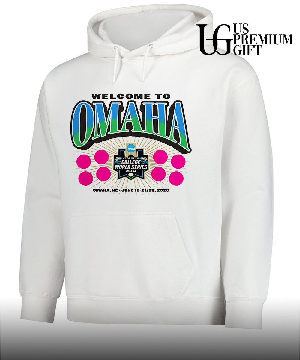 2026 NCAA Baseball Men’s College World Series welcome to Omaha T-shirt