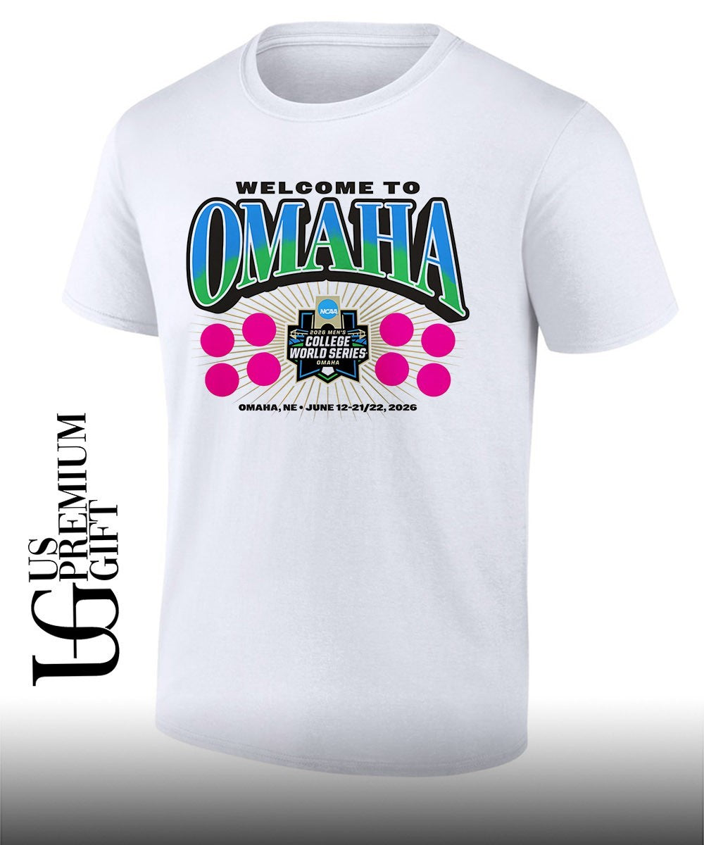 2026 NCAA Baseball Men’s College World Series welcome to Omaha T-shirt