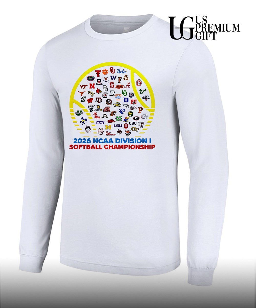 2026 NCAA Division I Softball Women’s College World Series Championship shirt