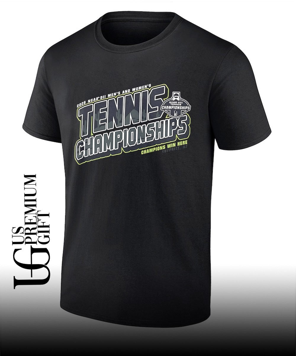 2026 NCAA Division II Men’s and Women’s Tennis Championships shirt