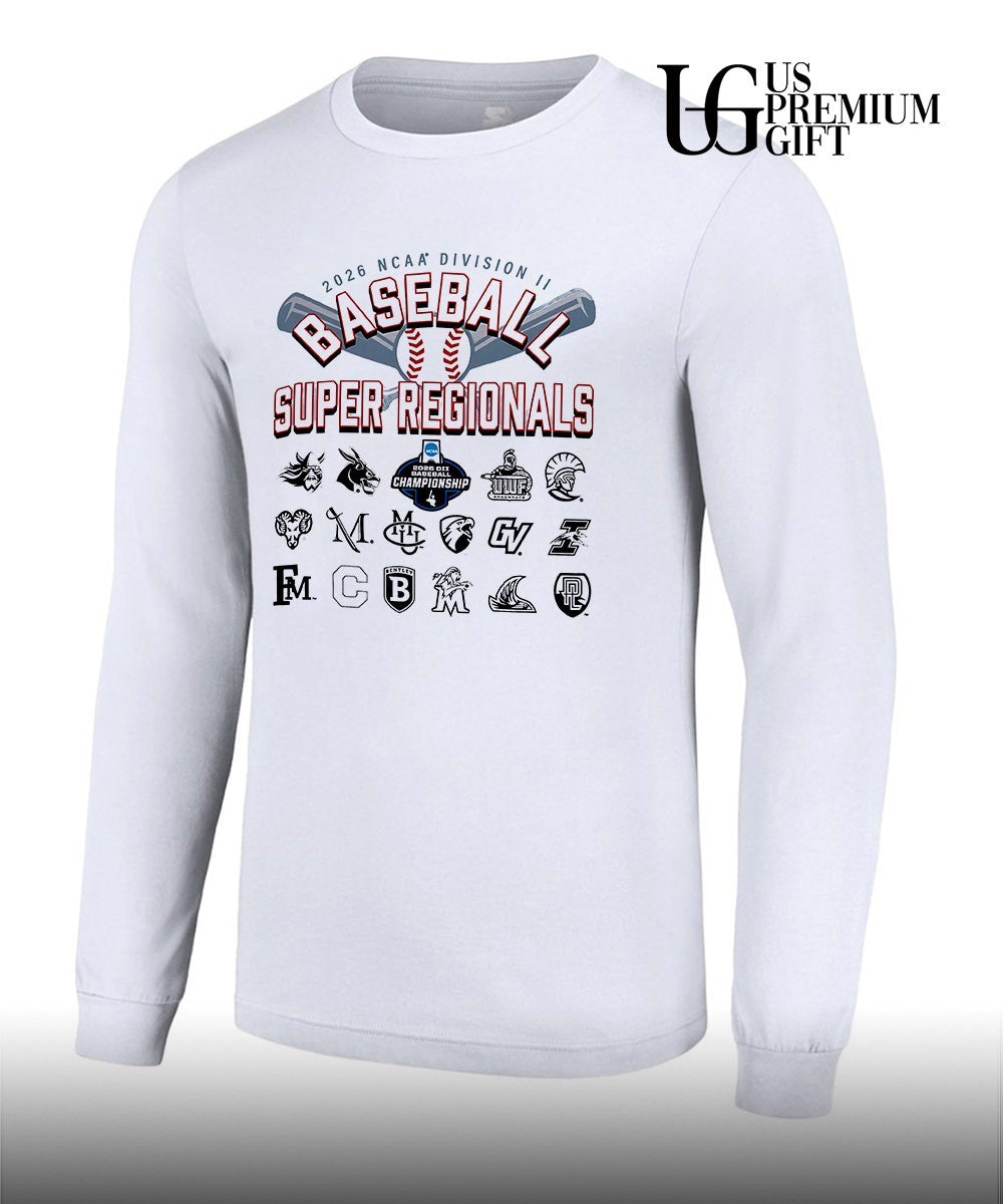 2026 NCAA Division II Super Regionals logo shirt