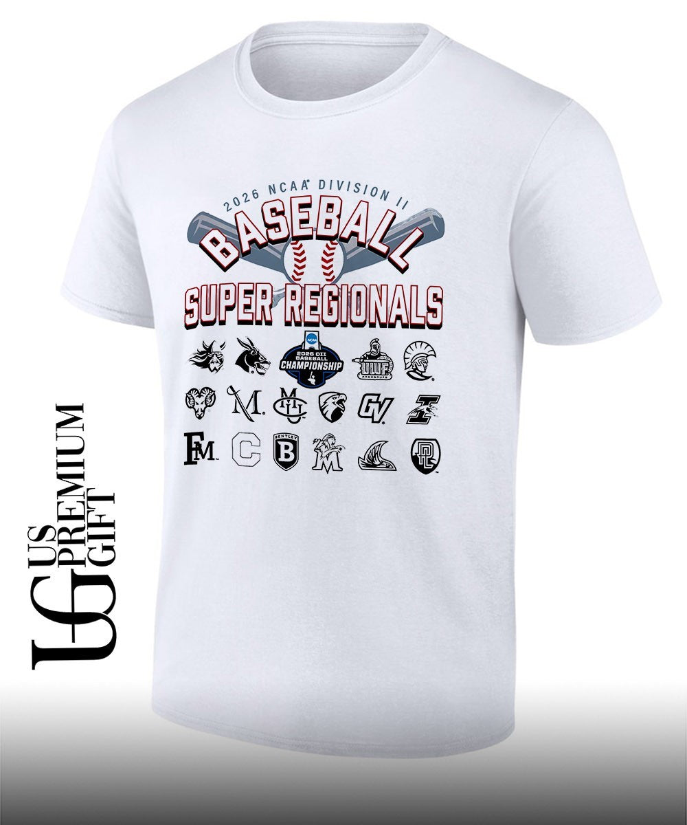 2026 NCAA Division II Super Regionals logo shirt