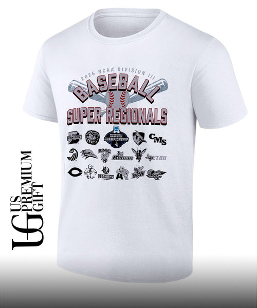 2026 NCAA Division III Baseball Super Regionals logo shirt