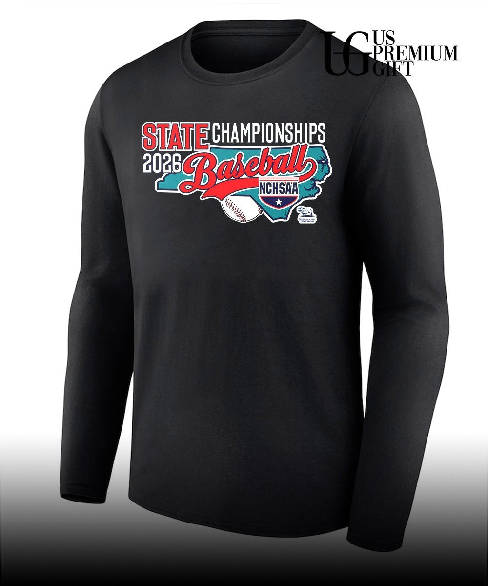 2026 NCHSAA Baseball State Championships shirt