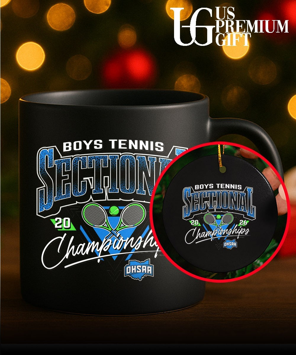2026 OHSAA Boys Tennis Sectionals shirt