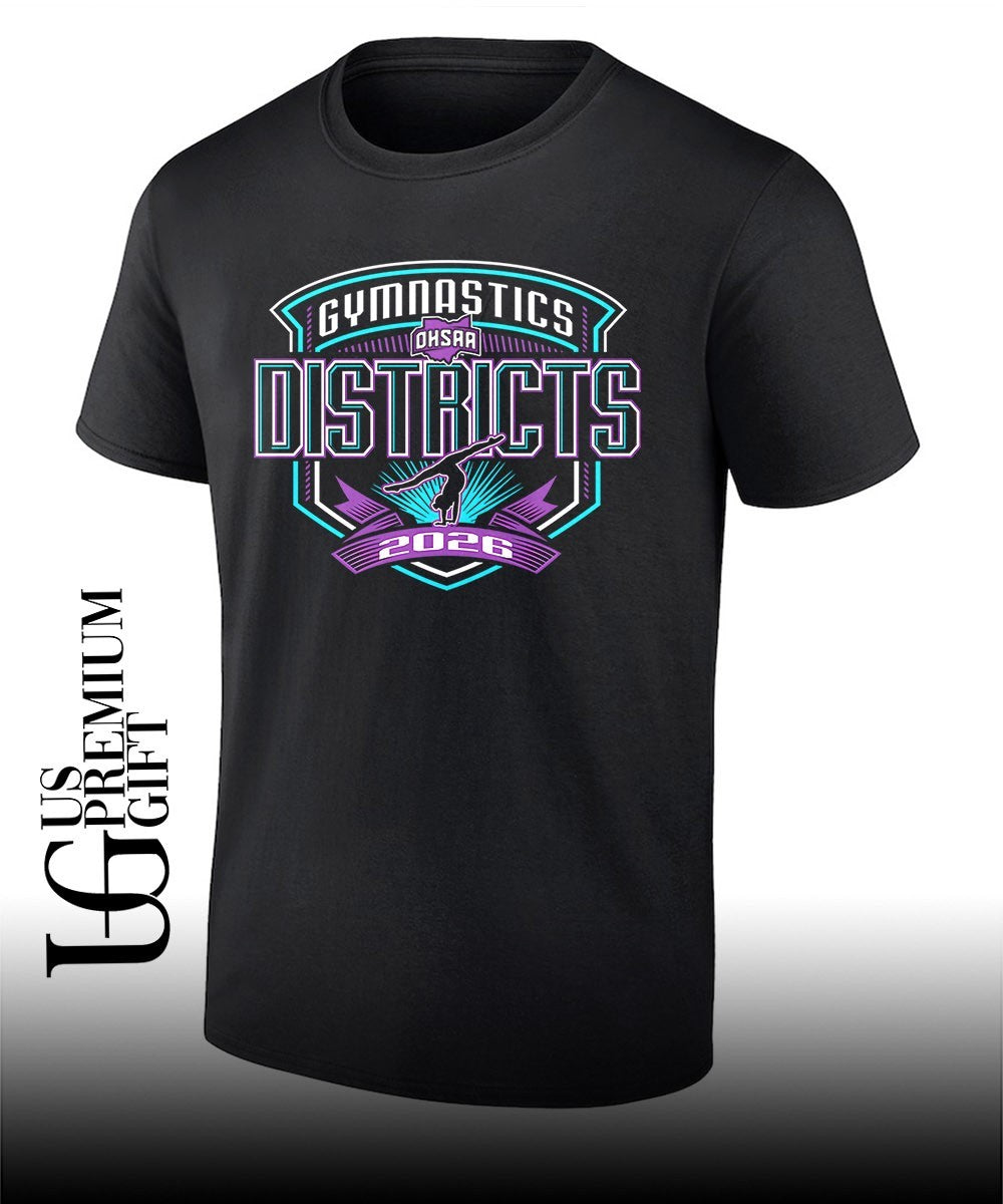 2026 OHSAA Gymnastics Districts T-shirt