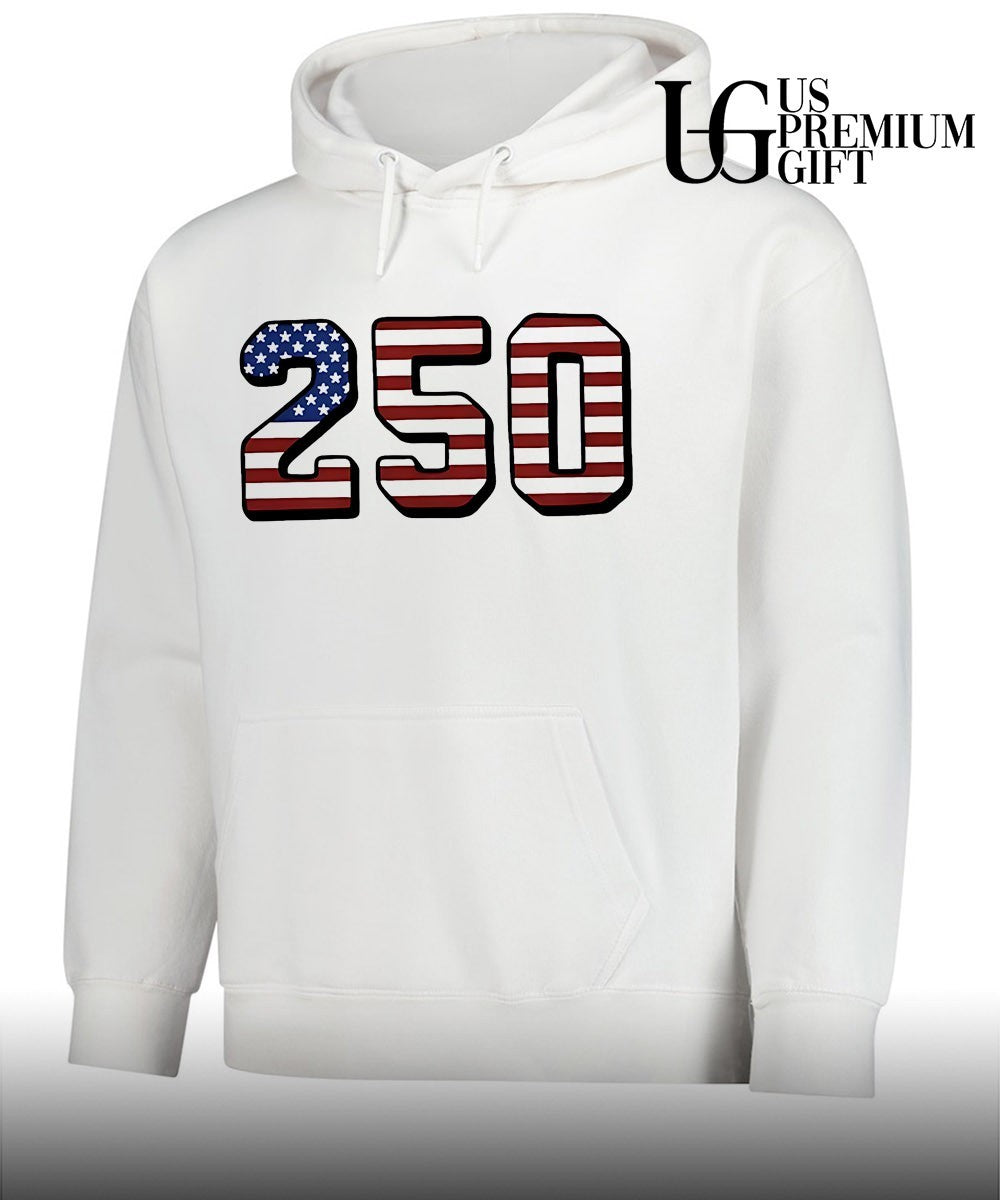 250 USA American flag Stars and Stripes shirt