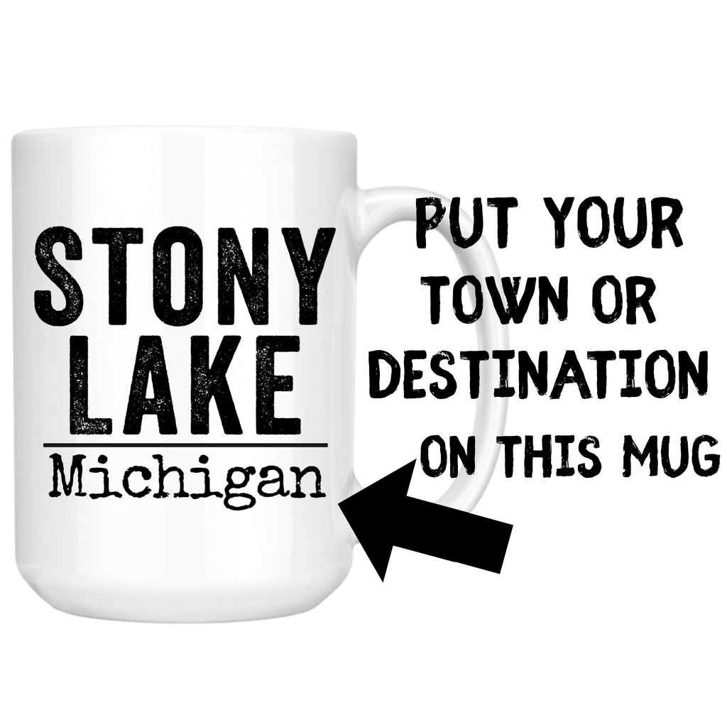 Your Destination Personalized 15oz Mug
