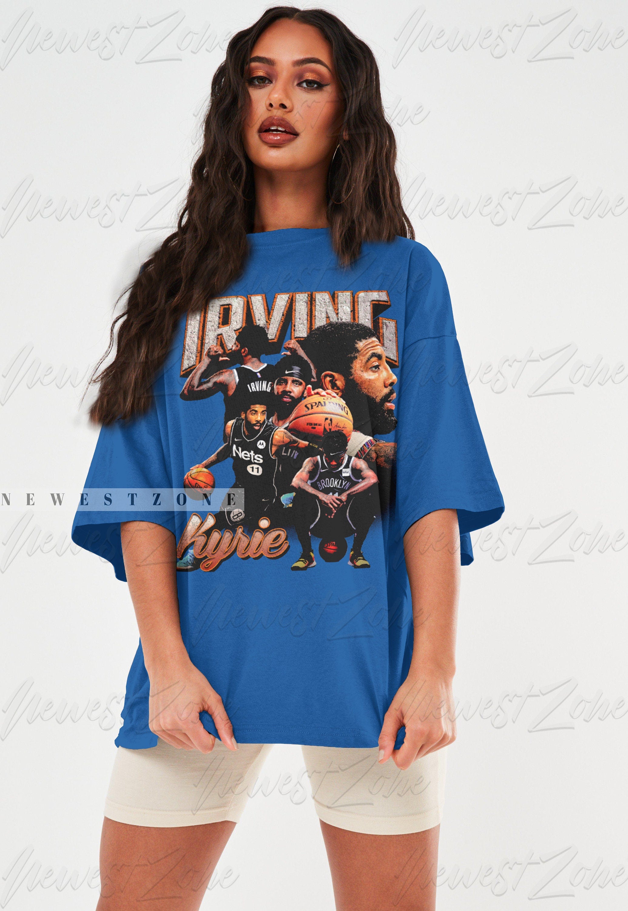 Kyrie Irving Basketball Player Playoffs 90s Slam Dunk Vintage Bootleg Nz187 (4)
