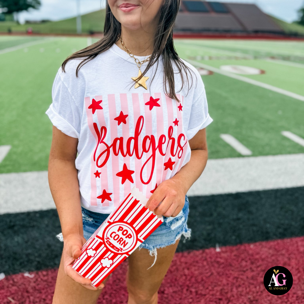 Pink Stripes Custom Mascot