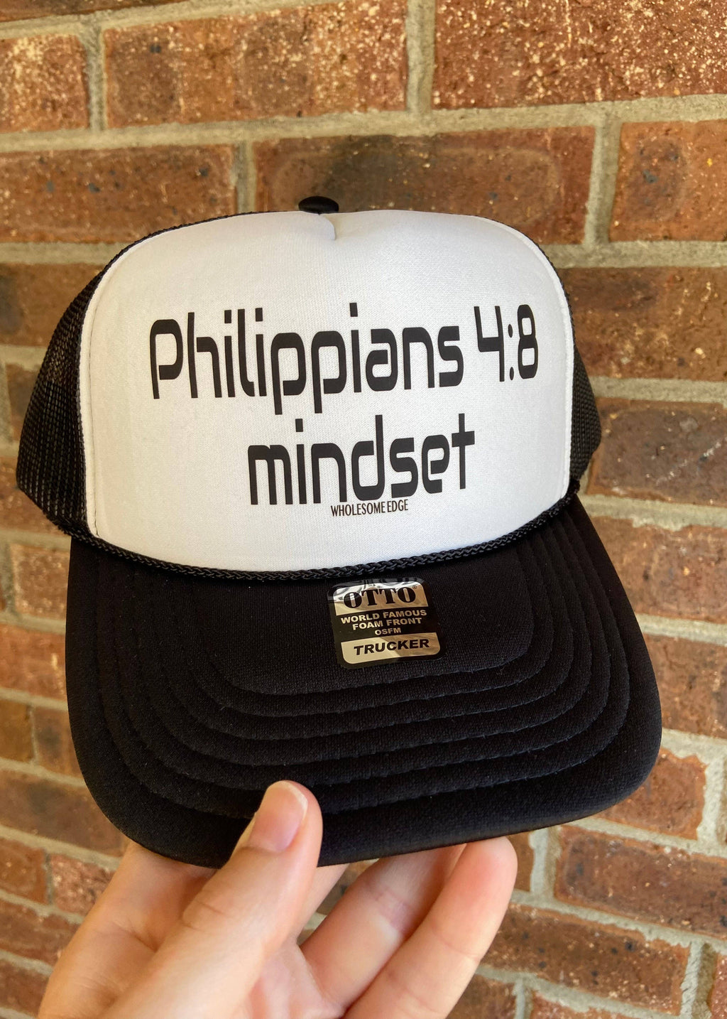 Philippians 4:8 Mindset Retro - Christian Hat