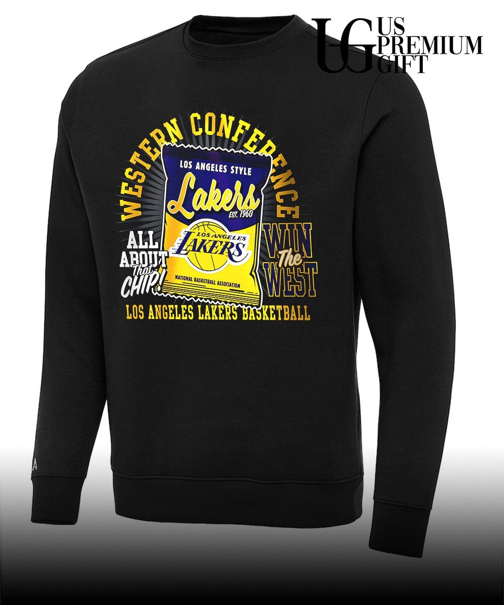Los Angeles Lakers NBA Western Conference All About That Chip Win The West Est 1960 shirt