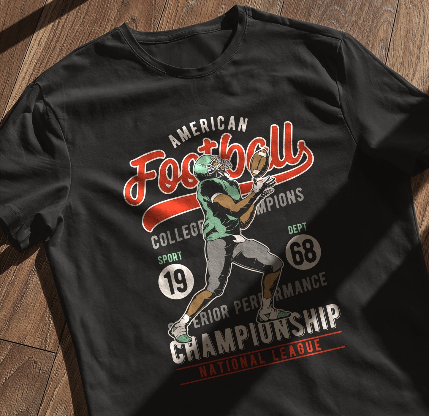 Touchdown Delight! American Football T-shirt