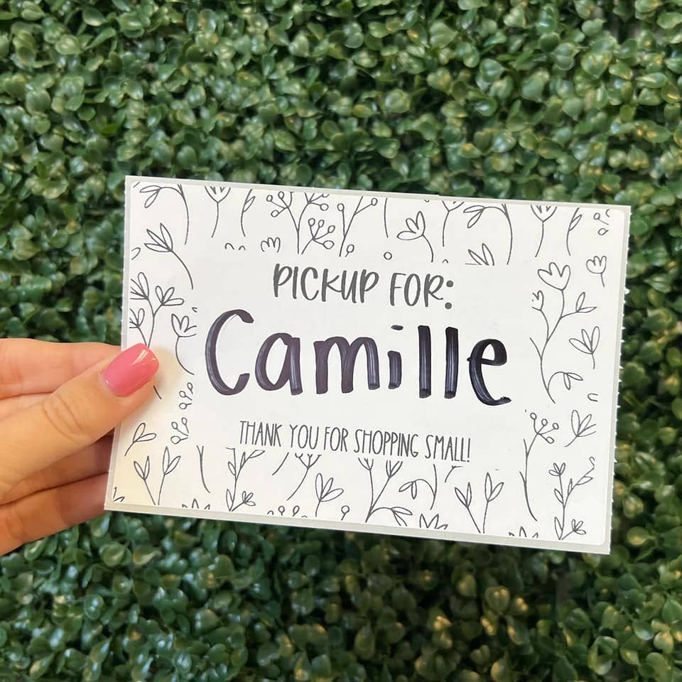 Pickup Stickers: Spring Flowers