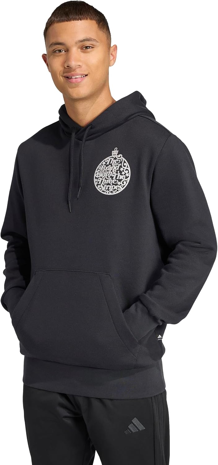 Men's Holiday Metallic Graphic Hoodie