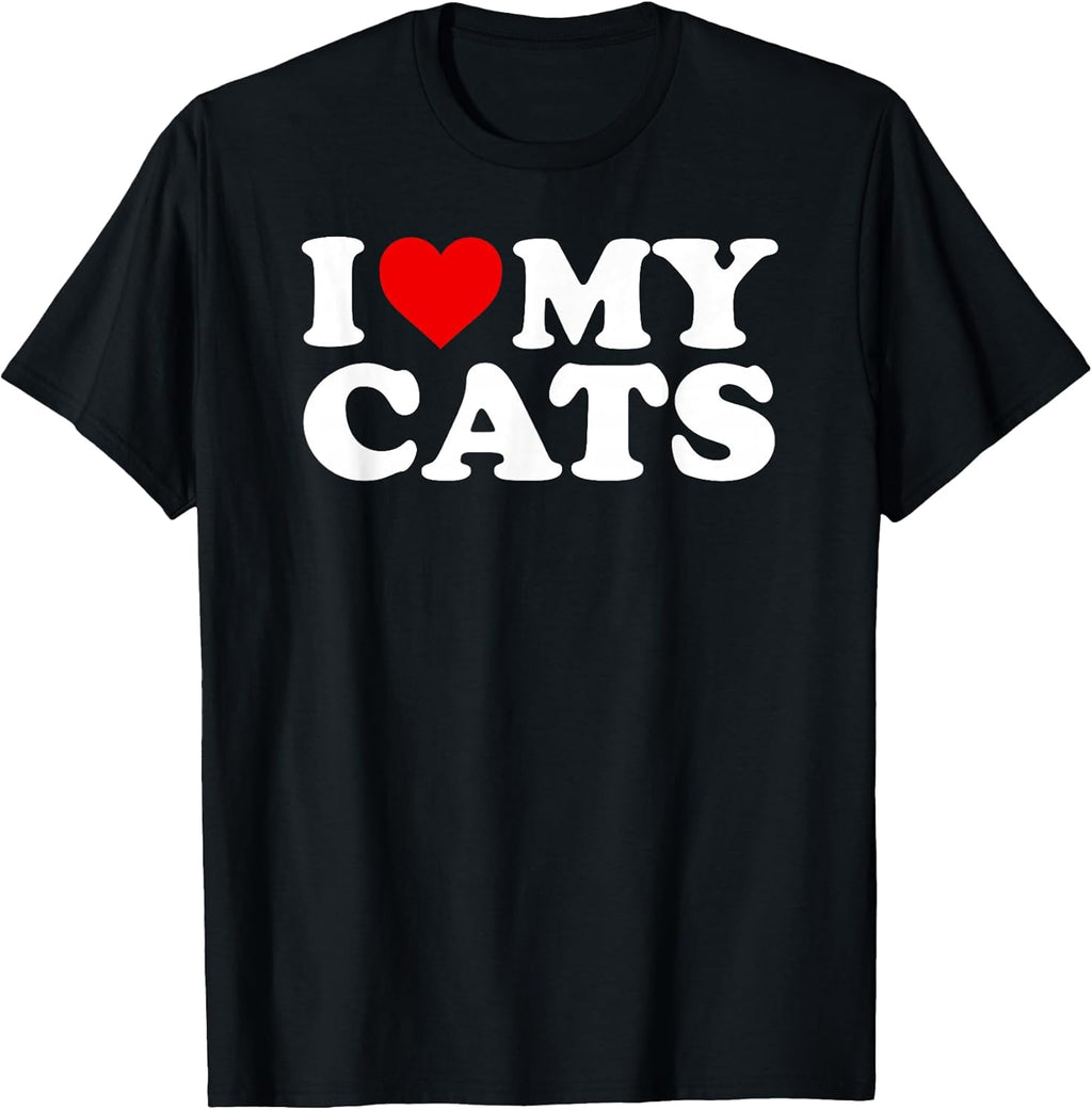 I Love My Cats Shirts