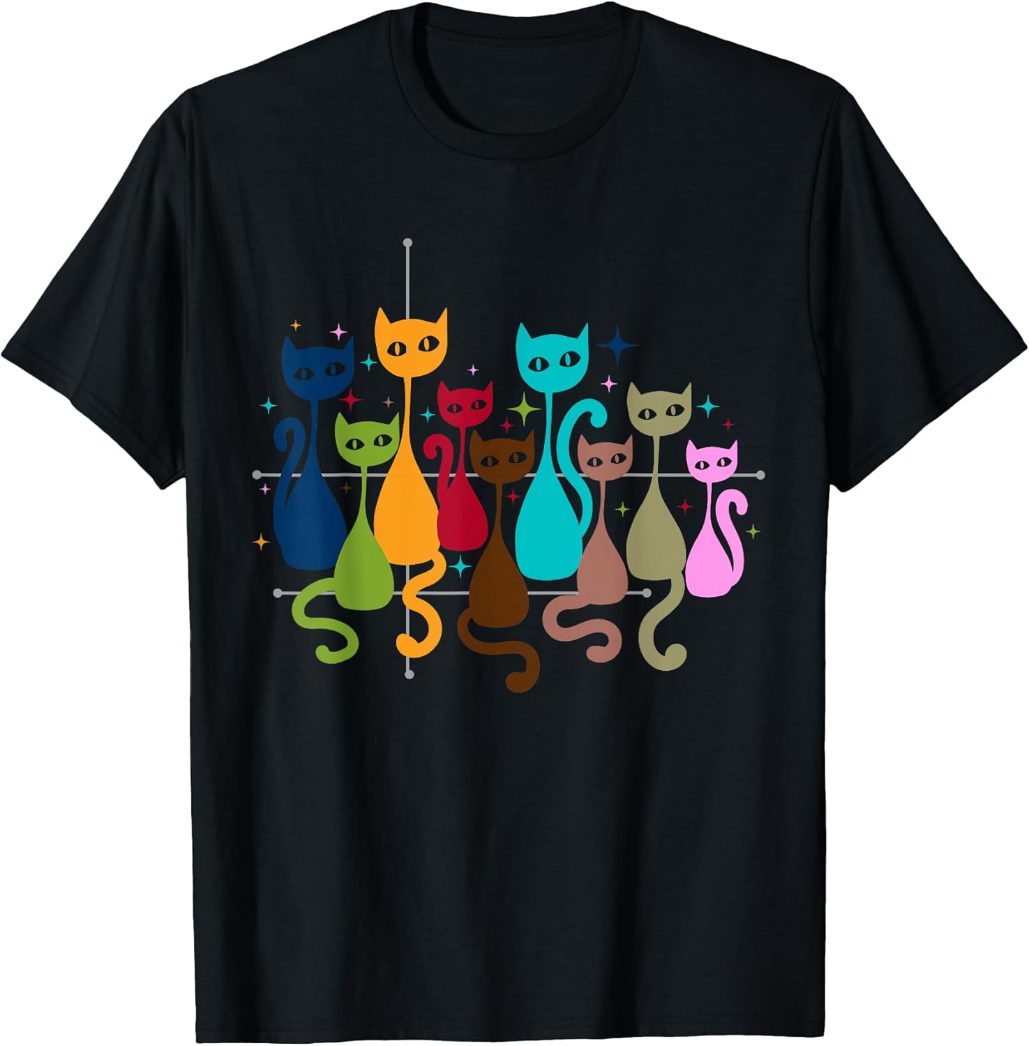 Feline Animal Friends Apparel for Cat Enthusiasts