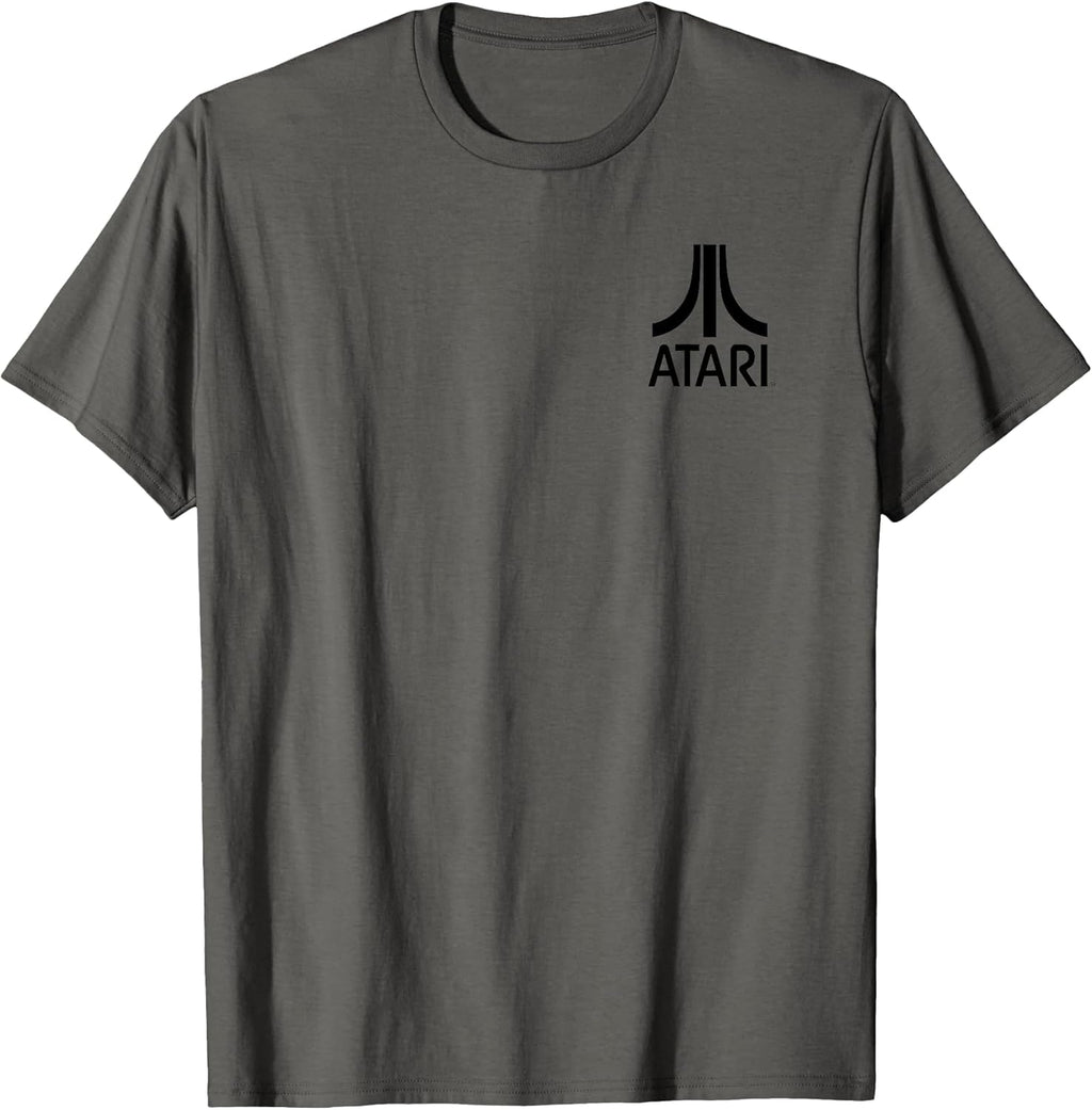 Vintage Gaming Logo Black Retro Arcade Fun Graphic T-Shirt