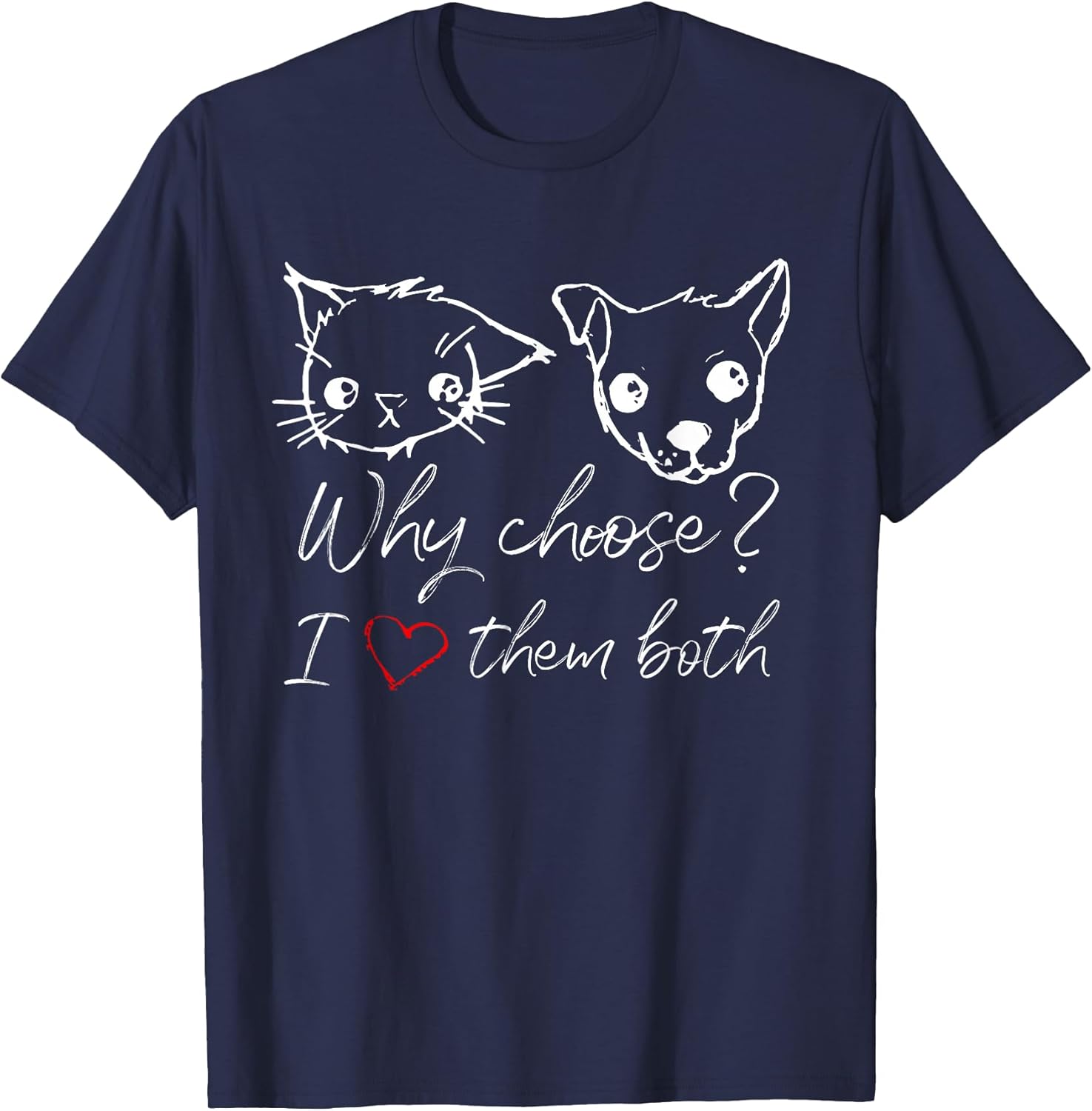 Cat and Dog Lover I Love Puppies and Kittens T-Shirt