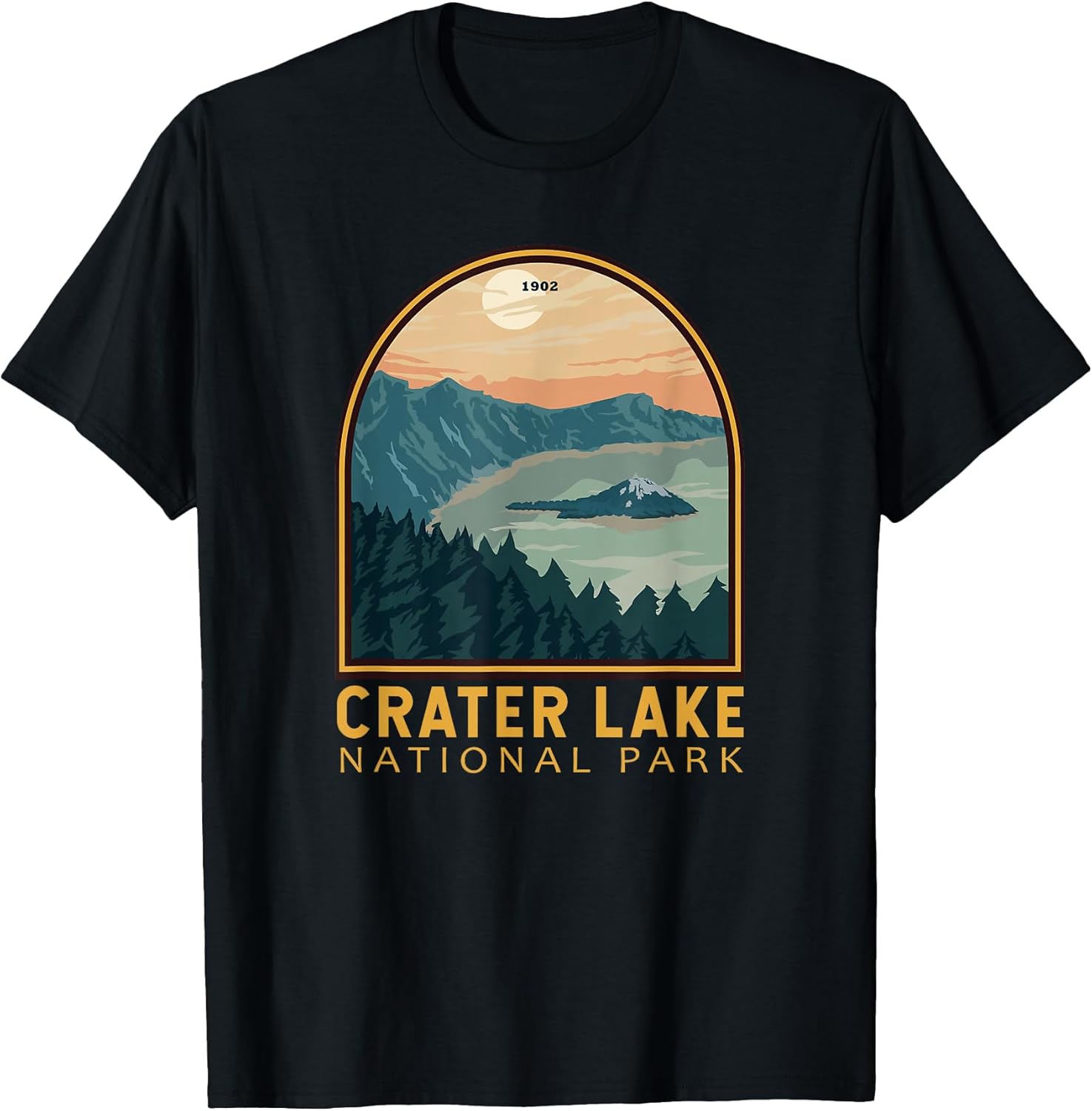 Crater Lake National Park Merch Apparel Designs