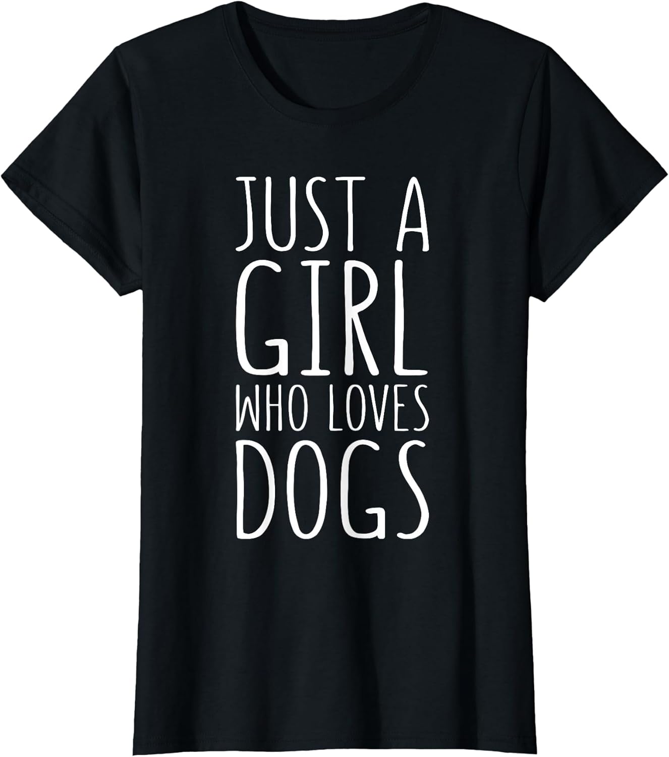Just A Girl Who Loves Dogs Shirts
