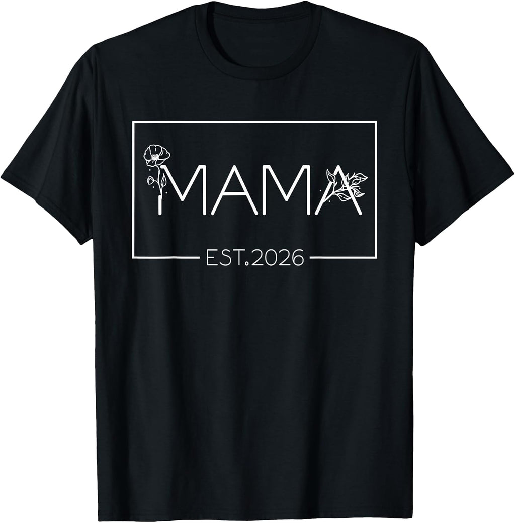 Floral Mama est 2026 Tee Shirts for Women